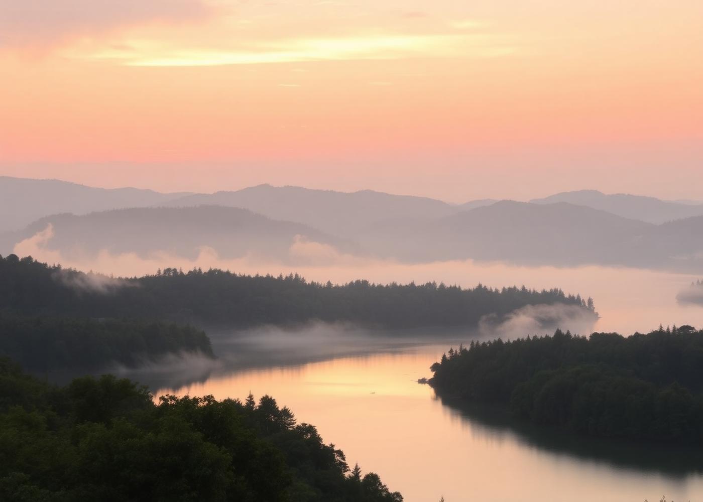 Sunrise on the water